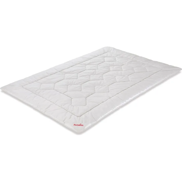 Paradies Ganzjahresbett BL 135x200 cm weiß Bettdecke Vierjahreszeitenbett