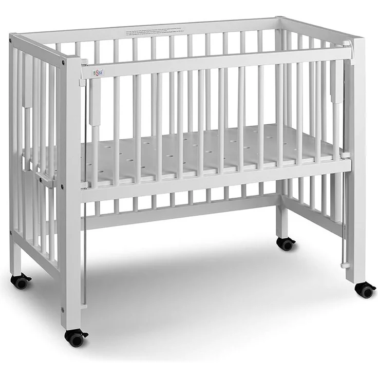 tiSsi 'MAXI BOXSPRING' Beistellbett, weiß, 90x50 cm – Bild 1