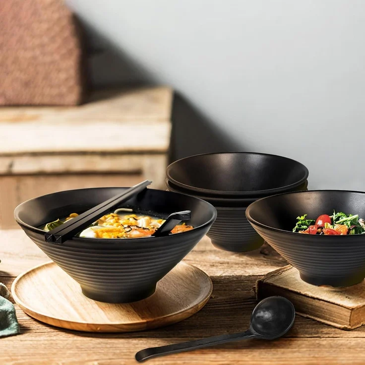 Greentainer Ramen Schüssel Set 40 OZ Suppenschüsseln Noodle Bowl – Bild 7