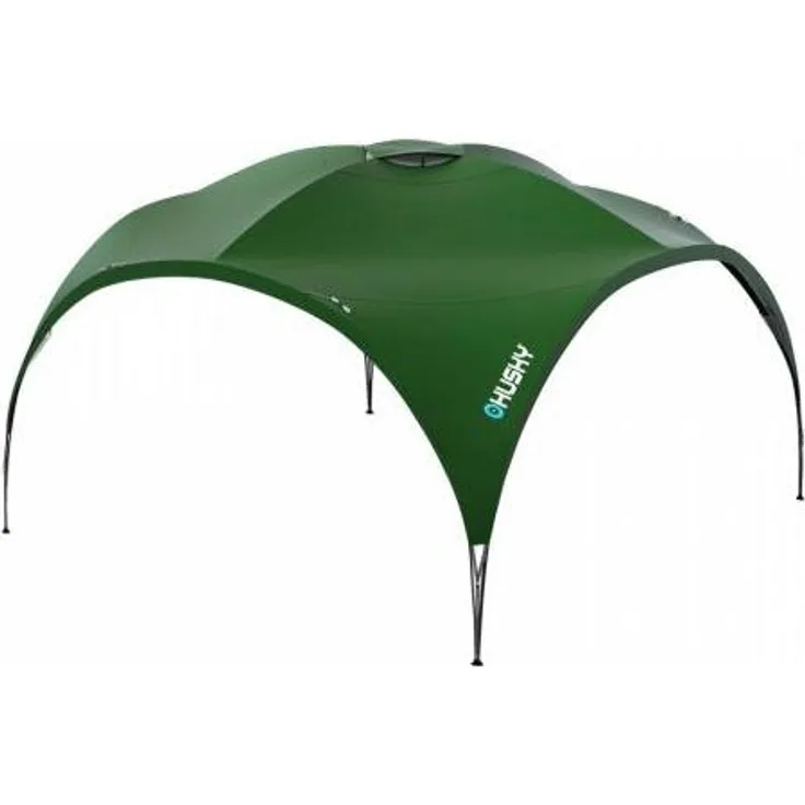 Husky partyzelt Broof 3,65 x 3,65 m Polyester grün Polyethylen