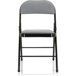 hjh OFFICE Besucherstuhl Konferenzstuhl TUDELA II Stoff Hellgrau