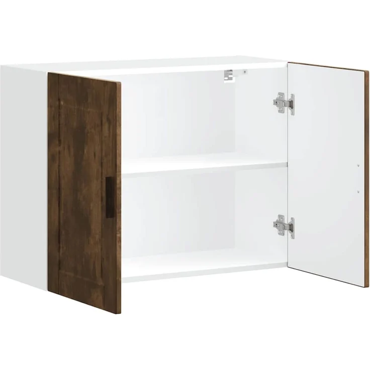 vidaXL Küchen-Hängeschrank Porto Räuchereiche Holzwerkstoff 854072 – Bild 5