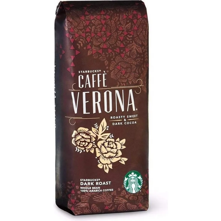 Starbucks Frühstücks-Geschirrset Starbucks Verona whole Bean Kaffeemischung dark roast