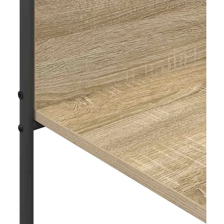 vidaXL Kleiderständer Braun Eichen-Optik 120 x 44 x 160 cm 868446 – Bild 8