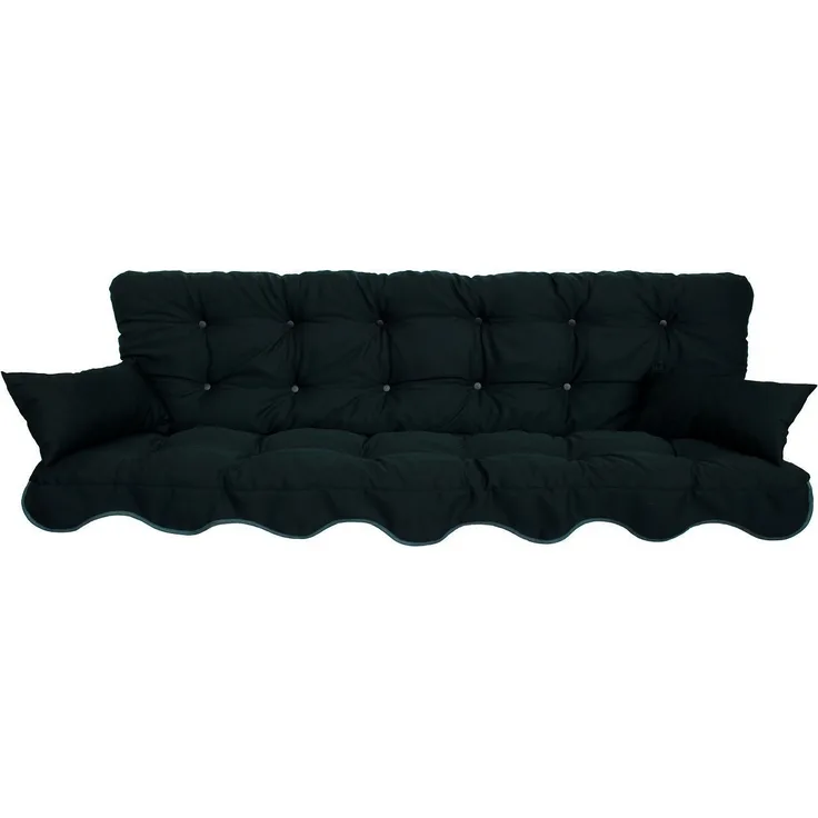 Kühnemuth Auflagekissen Auflagen Set für Hollywoodschaukeln Sitzkissen 180x50 cm Design 920