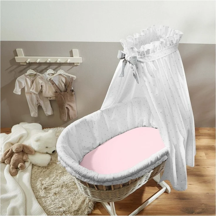 Erwin Müller Spannbettlaken Baby-Spannbettlaken "Murnau" 2er-Pack, Jersey, Gummizug: Rundumgummi, (1 Stück), Single-Jersey – Bild 3