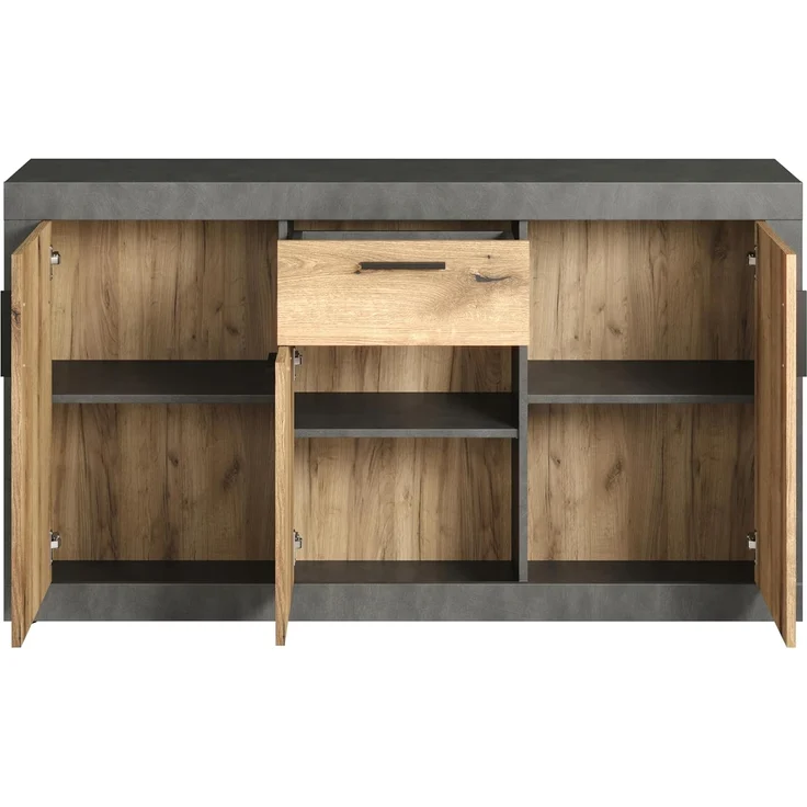 Sideboard Salvada in Evoke Eiche und grau 149 cm – Bild 4
