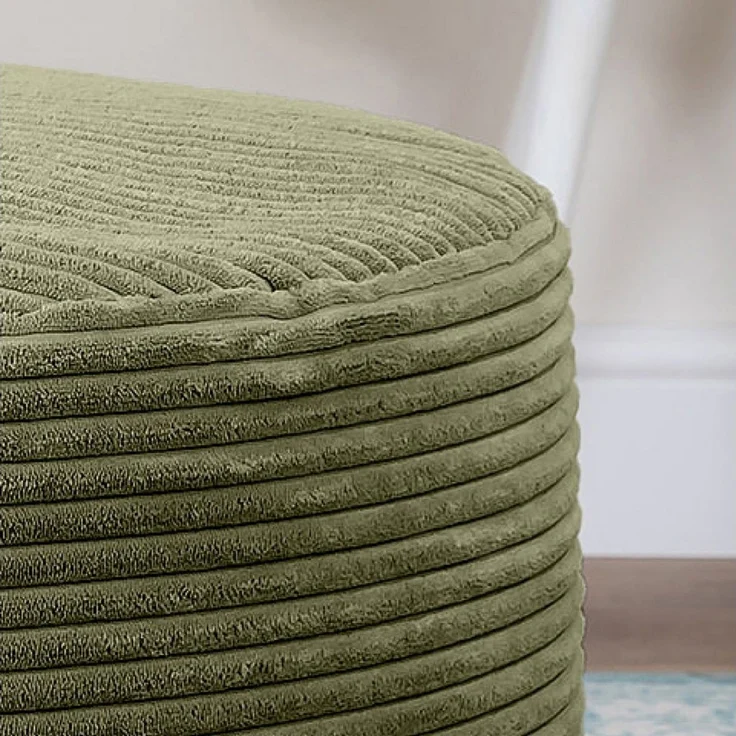 icon Pouf XL aus Cord „Milano“, mit Füllung – Bild 2