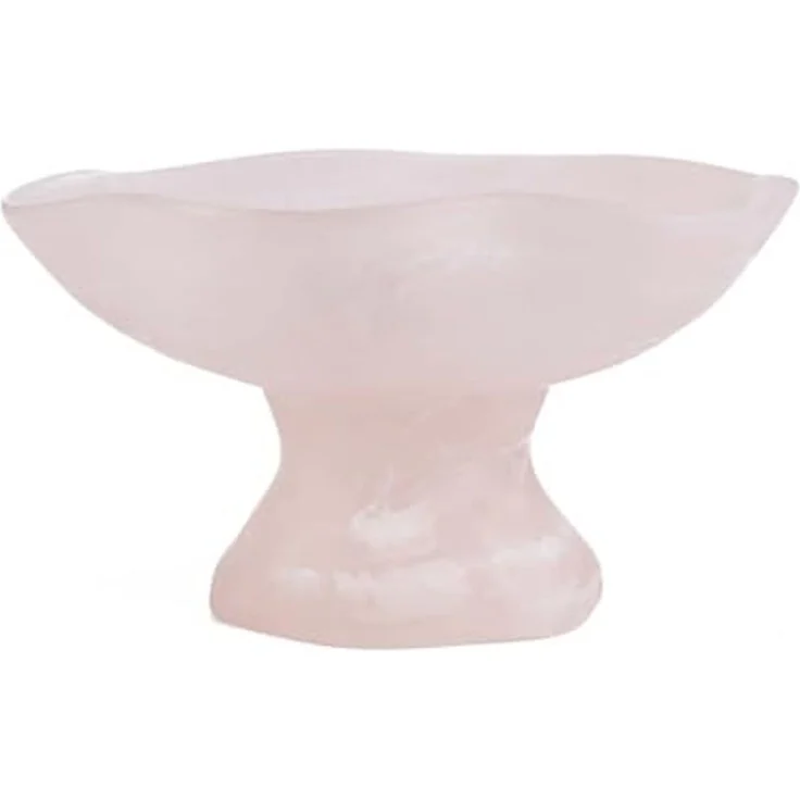 Der Organische Obstständer Aus Harz - Rosa Weiß - Rosa Weiß - 27x27x15cm – Bild 1