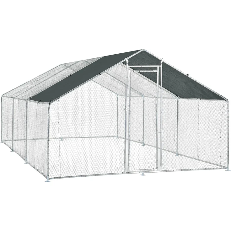 Freilaufgehege Wels mit Sonnendach 3x6x2 m [pro. tec] – Bild 2