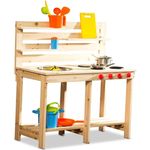 Coemo Matschküche Outdoor-Küche Garten-Spieltisch für Kinder