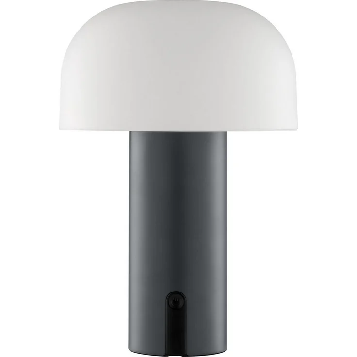 Brilliant LED Außen-Tischleuchte Mattis, Dimmfunktion, LED fest integriert, Warmweiß, mit Akku, 21 x 15 cm, 240 lm, 2700 K, dimmbar, IP44 – Bild 1