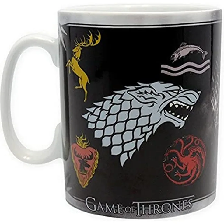 GAME OF THRONES - Jumbo Tasse "Logos and Throne"