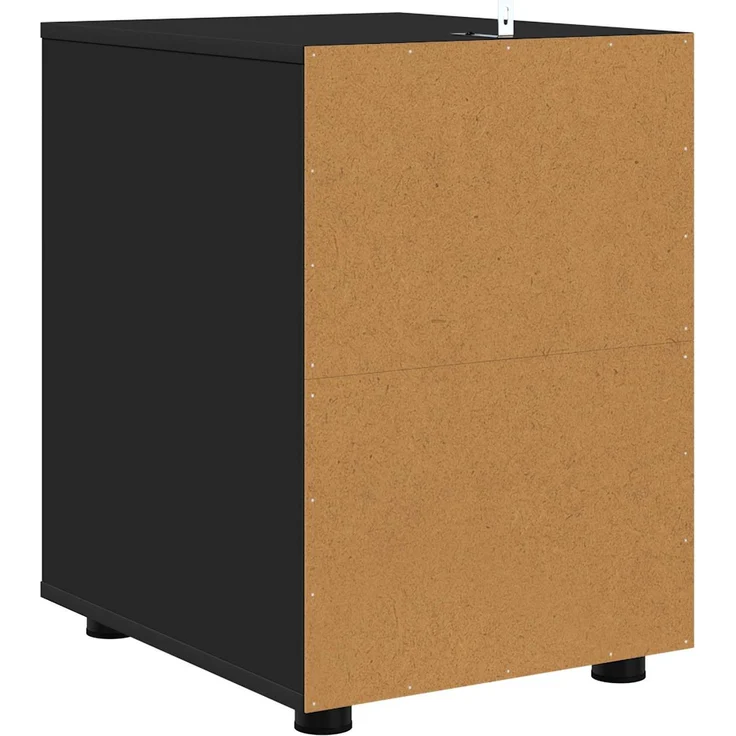 vidaXL Aufbewahrungsschrank 40 x 48 x 57 cm Holzwerkstoff Schwarz 888838 – Bild 8