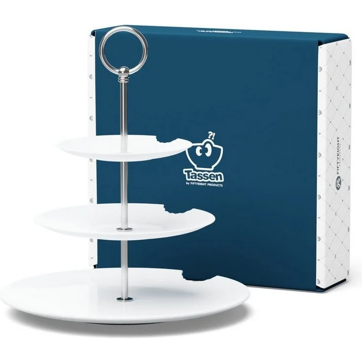 FiftyEight Products Etagere 3-tlg. weiß – Bild 2
