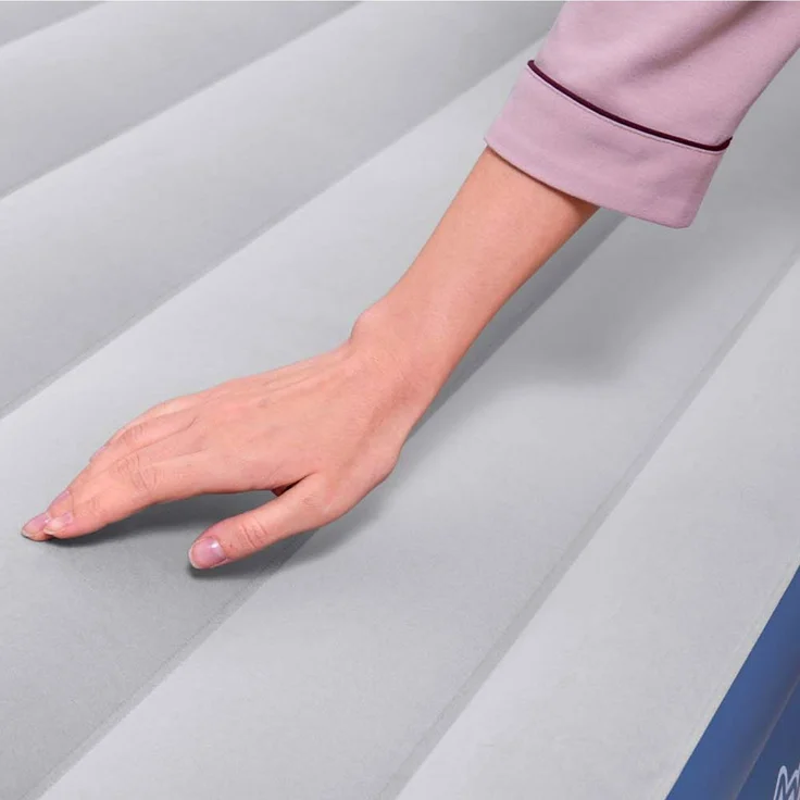TriTech™ Single-Luftbett mit integrierter Elektropumpe, Blau/Grau, 191 x 97 x 46 cm – Bild 9
