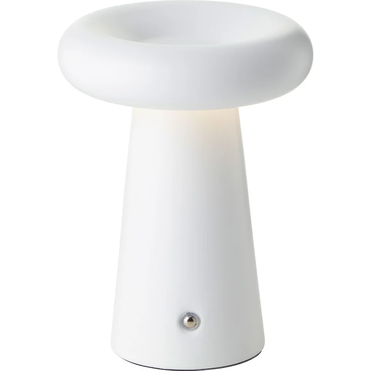 Brilliant LED Tischleuchte Muffin G40895/75 Außenbereich, Wohnzimmer, Badezimmer, Schlafzimmer Metall Outdoor, Indoor weiß matt - LED fest integriert – Bild 4
