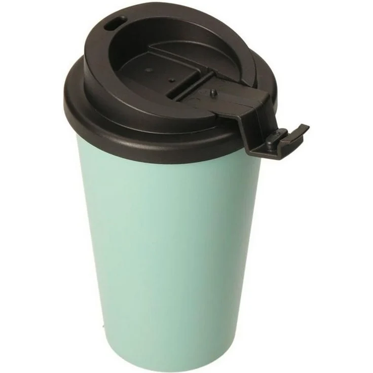elasto Thermobecher 350 ml Kaffeebecher To Go doppelt isolierter Becher BPA-frei, Made in Germany, Nachhaltig, 100% recyclebar, Heißgetränke, Teebecher – Bild 4
