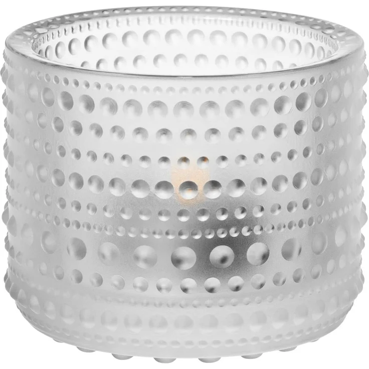 iittala Kastehelmi Windlicht matt 64 mm – Bild 1