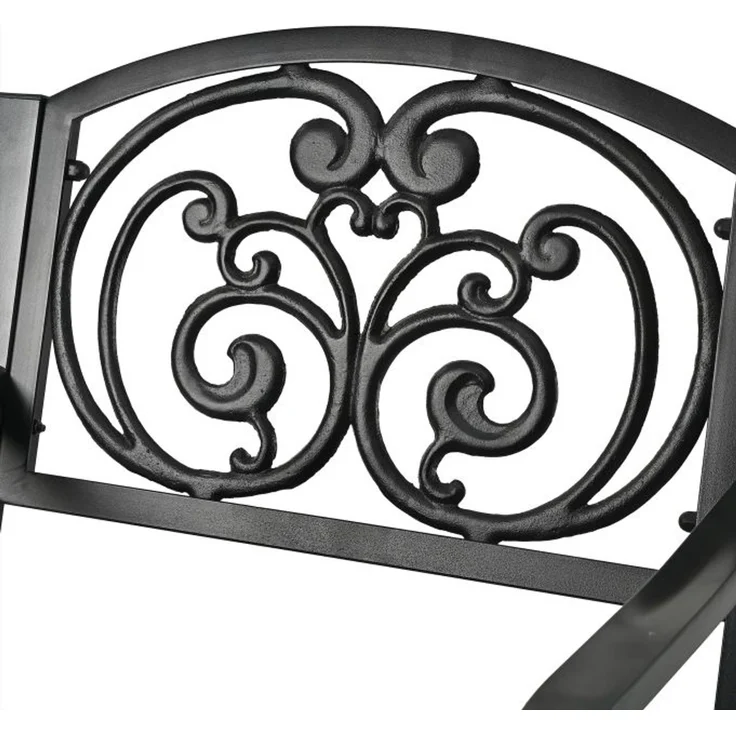 Antiker Gartenstuhl aus Metall 10051929_46 – Bild 7