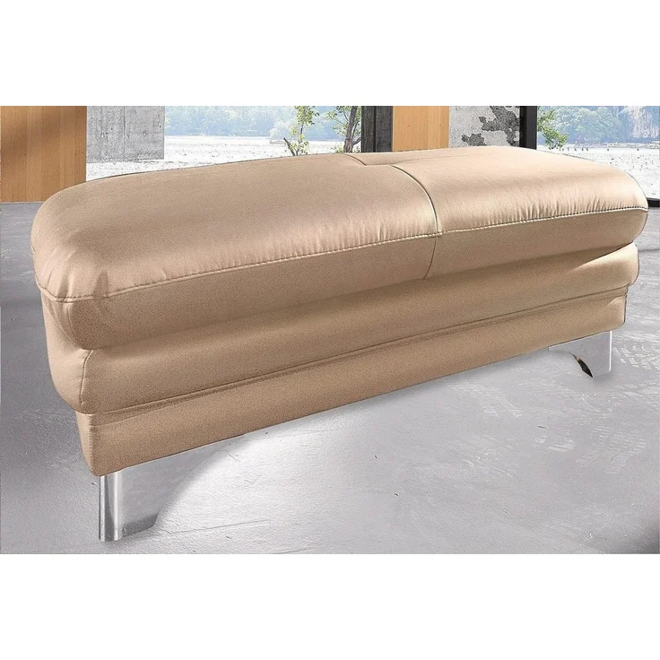 COTTA Polstergarnitur Enterprise L-Form, B: 277 cm, Arm- und Kopfteilverstellung, (Set), Set: Ecksofa & Hocker, optional Schlaffunktion – Bild 2