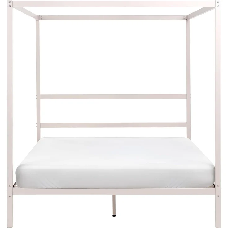 Himmelbett Metall LESTARDS 160 x 200 cm Hellbeige – Bild 5