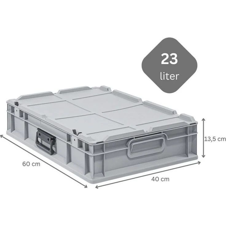 PROREGAL® Stapelbox Eurobox NextGen Portable, Verschiedene Größen – Bild 2