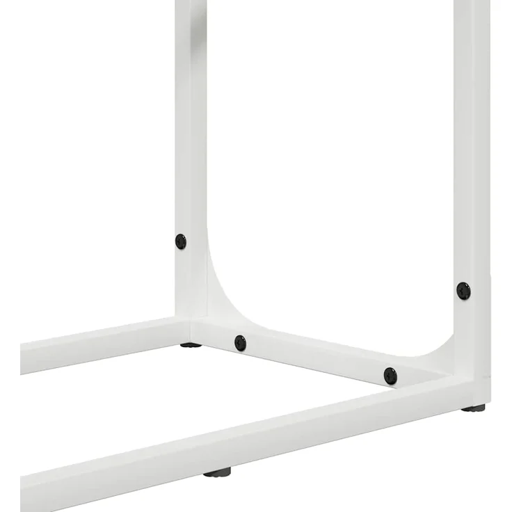 vidaXL Brennholzregal Weiß 60x25x100 cm Kaltgewalzter Stahl 864328 – Bild 8