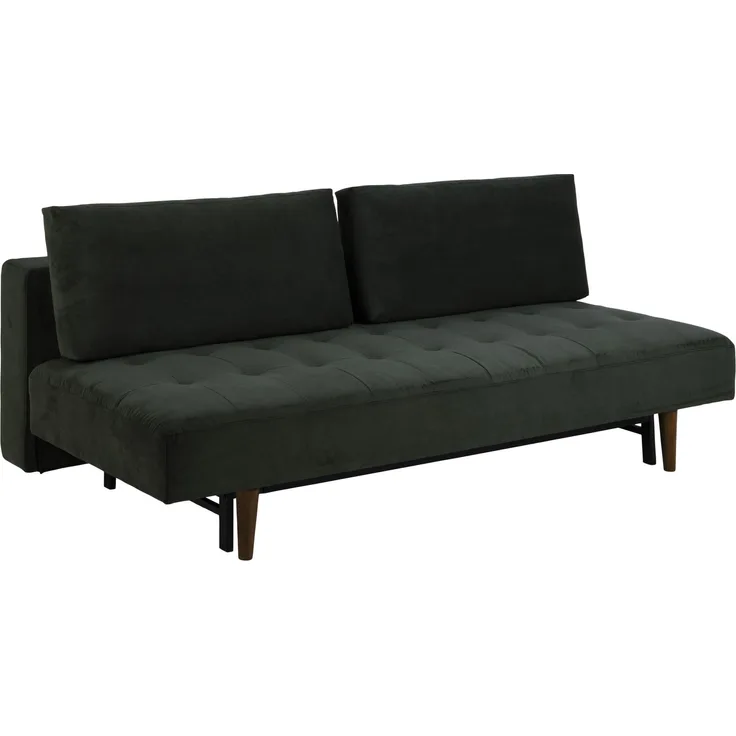 Schlafsofa BLAIN, Stoff Dunkelgrün