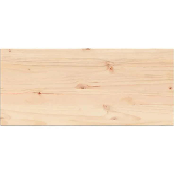 vidaXL Tischplatte 90x40x2,5 cm Rechteckig Massivholz Kiefer 847429 – Bild 1