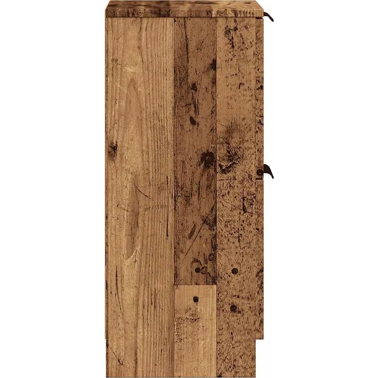 vidaXL Sideboards 2 Stk. Altholz-Optik 30x30x70 cm Holzwerkstoff 856960 – Bild 5