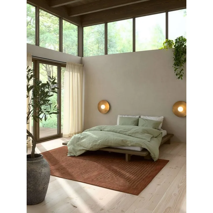 Karup Design Futonbett Bettgestell JAPAN BED Futonbett aus FSC®-zertifiziertem Massivholz (Mit Lattenrost), zeitlos, bequem & in mehreren Farben und Größen erhältlich