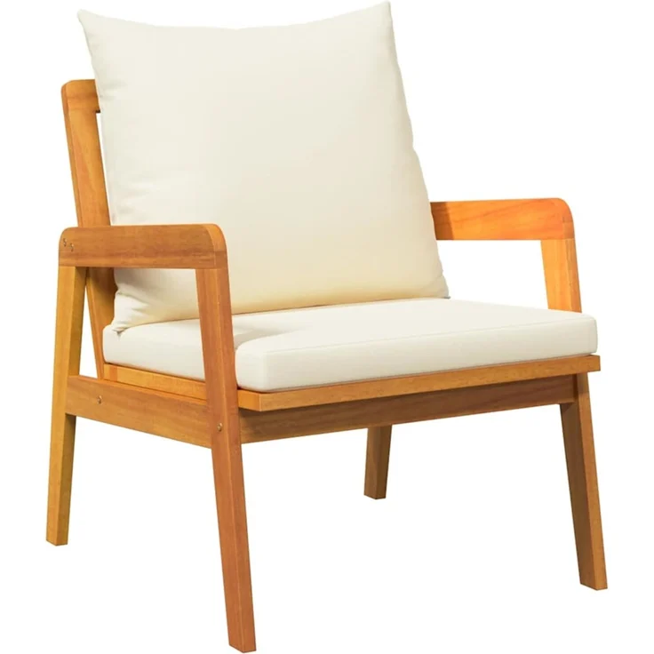 vidaXL Bistrogarnitur 3 stk. Braun Massivholz Akazie 4106456 – Bild 5