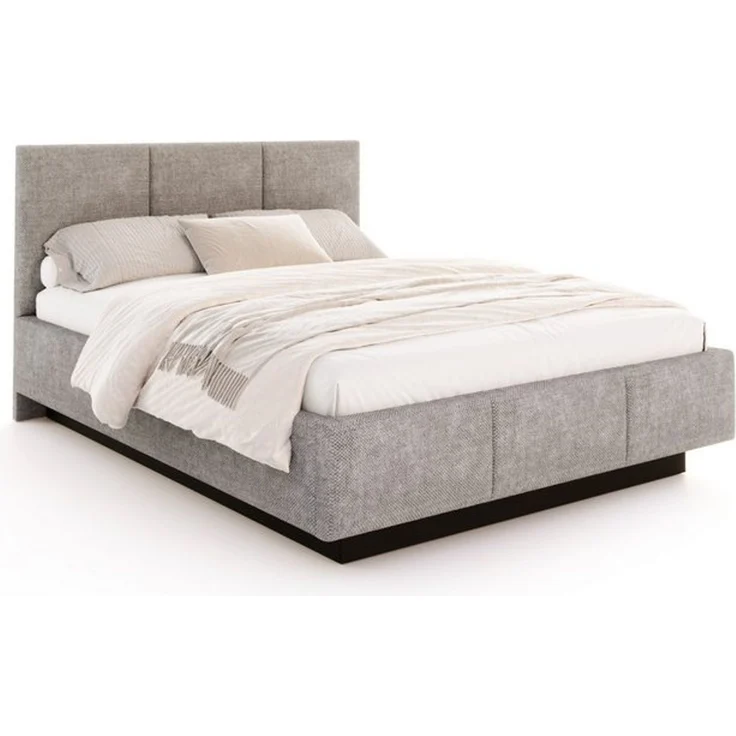 FDM Polsterbett ALMADA modern mit Bettkasten MADE IN EU - mit Ottawa Bezug (verfügbar 90x200 120x200 140x200 160x200 180x200cm, Bettrahmen, Bett, mit großen gepolsterten Kopfteil, mit Bettkasten zum aufklappen), Hebbarer Metallrahmen, Bettkasten – Bild 4