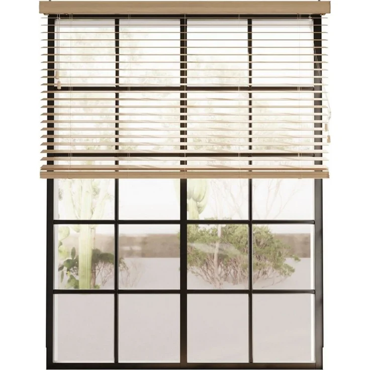 Cocoon Home Jalousie Bambus Jalousie inklusive Montagematerial, Cocoon Bambus Jalousien 75 x 130 cm - 50mm Lamellen - Naturel – Bild 1