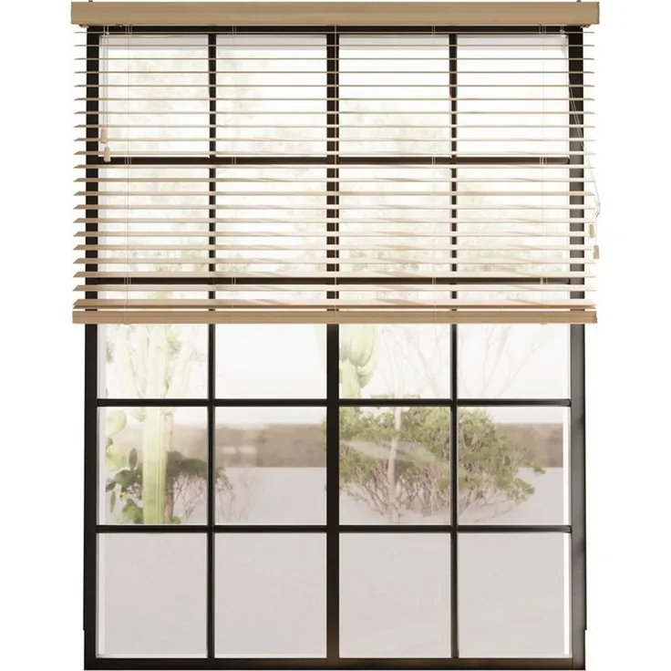 Cocoon Home Jalousie Bambus Jalousie inklusive Montagematerial, Cocoon Bambus Jalousien 75 x 130 cm - 50mm Lamellen - Naturel