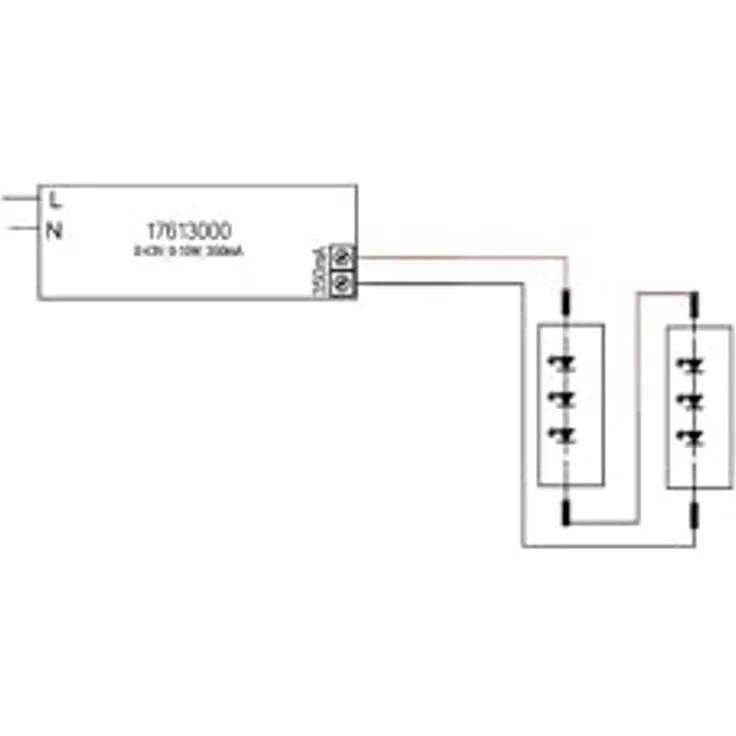 Brumberg 17613000 LED-Konv. 350mA, 15W max. 43V,nicht dimmb. – Bild 2