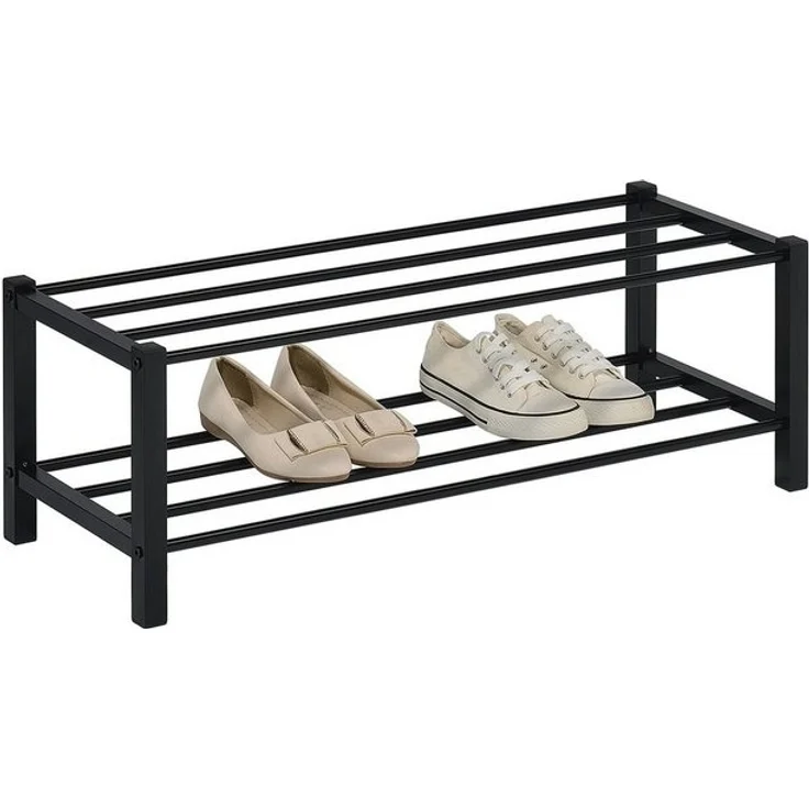IDIMEX Schuhregal NAVAN, Schuhregal Schuhständer Schuhablage Flur Schwarz – Bild 3