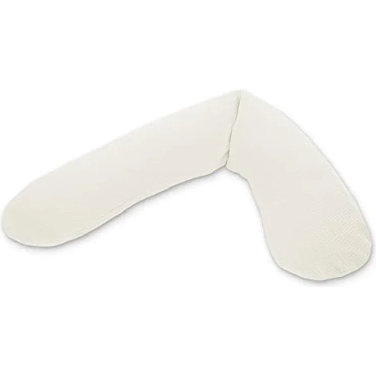 Theraline Stillkissen "Das Original", 190 cm, mit Microperlen und Feinstrick Bezug, Farbe Creme – Bild 2