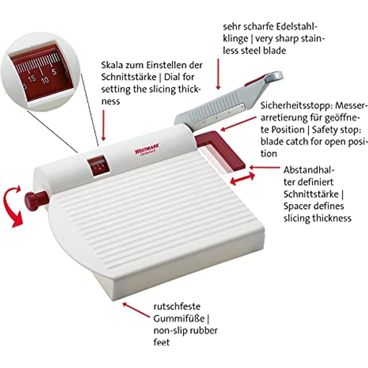 WESTMARK Käsemesser »Fromarex« Retro-look – Bild 5