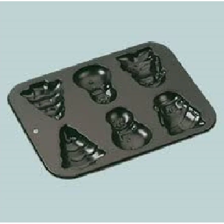 Zenker 3664 Weihnachtsform antihaft, schwarz