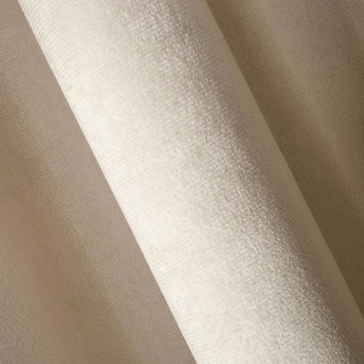 Eurofirany Vorhang VELVET (2 St), Kräuselband, blickdicht, Samt, 2er-Set Vorhang aus Velvet, mit mittlerem Verdunkelungsgrad, Tunnelzug – Bild 3