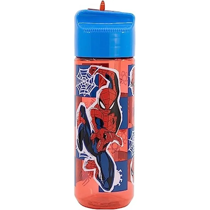 Spider Man Trinkflasche 540 ml Ecozen Hydro Bottle mit Klappverschluss