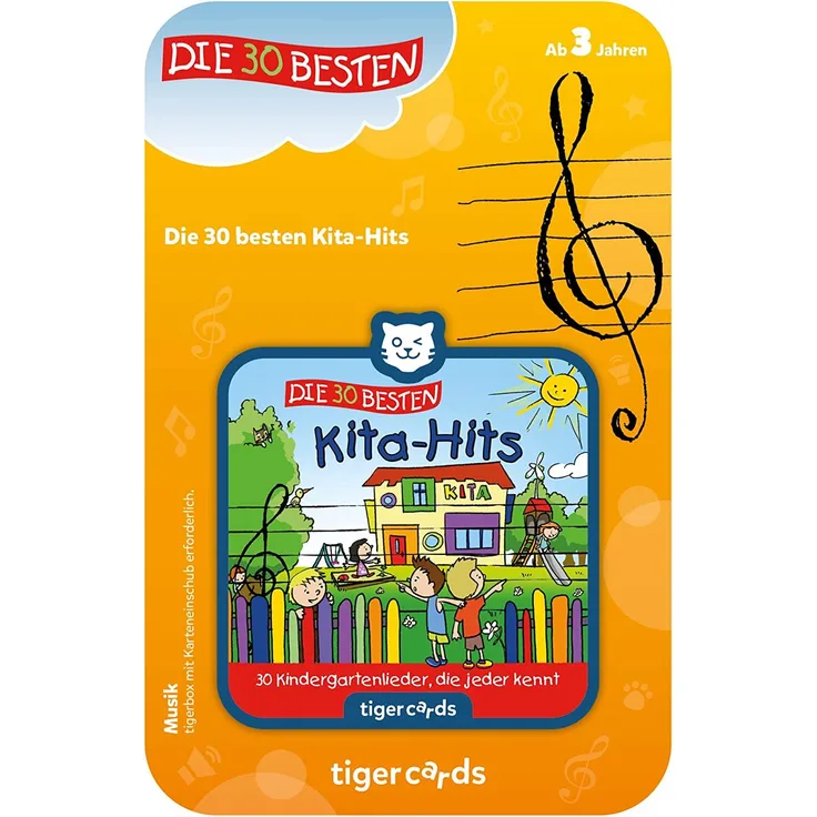TigerCard Die 30 Besten Kita Hits