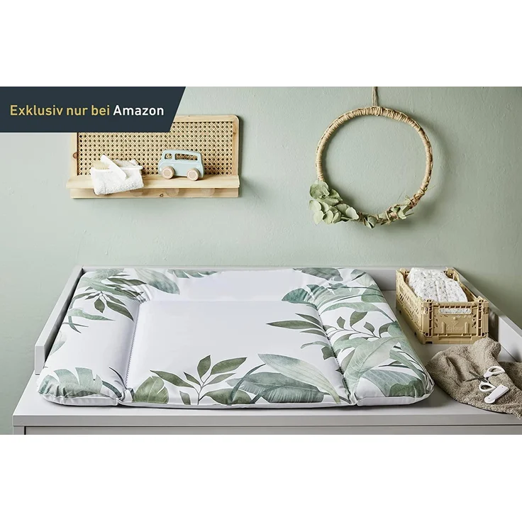 Wickelauflage Breit Exclusiv Exclusiv bei Amazon Motiv Soft Tropical – Bild 5