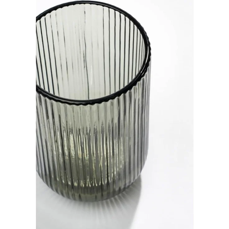 Mica Merlot Trinkglas grau 13 x Ø 8 cm – Bild 3