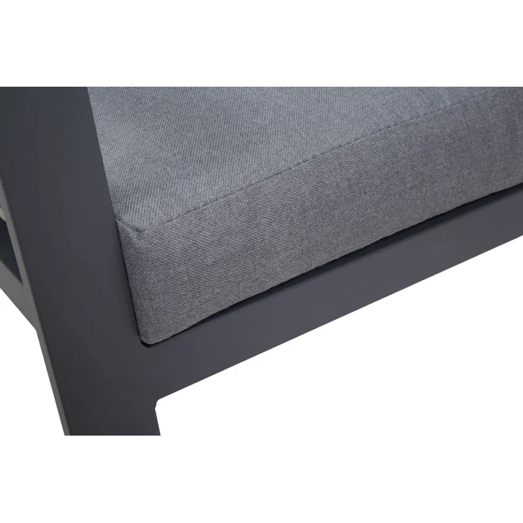 Gardissimo 'LUGANO' Ecklounge, Liege verstellbar, Alu, 205 x 266,5 x 102 cm – Bild 10