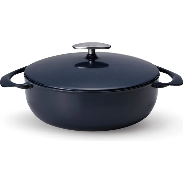 Unilloy Unilloy Gusseisentopf Indigo 22 cm US220NE