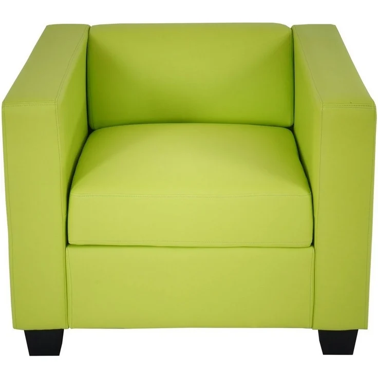 MCW Sessel Lille, Bequemes Polster, Lounge-Stil, Kunststofffüße, Hohe Standfestigkeit – Bild 3