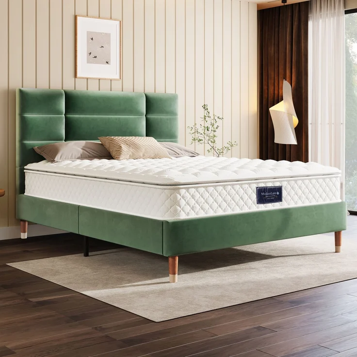 Matratze 160x200 cm, 7-Zonen Kaltschaum, Taschenfederkern, Anti-Allergie, sehr gute Belüftung, für Rückenschläfer – Bild 2